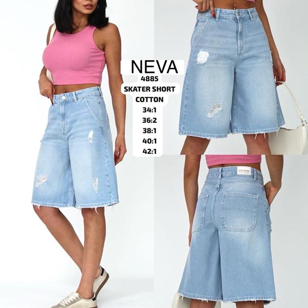 Шорты Ruxa (34-42) 4885 l.blue (лето)