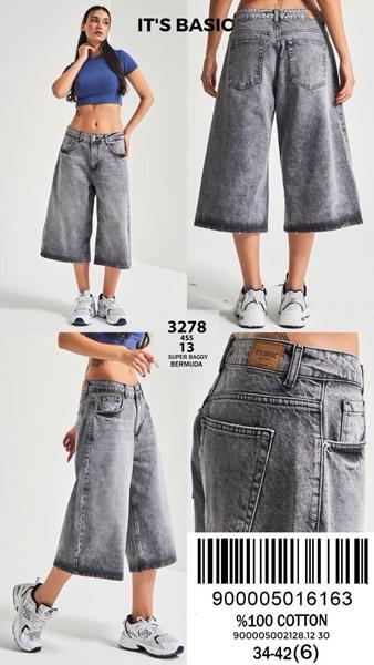 Бриджи Ruxa (34-42) 3278-4-13 grey (лето)