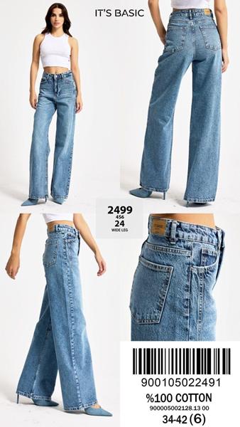 Джинсы Ruxa (34-42) 2499-4-24 l.blue (деми)