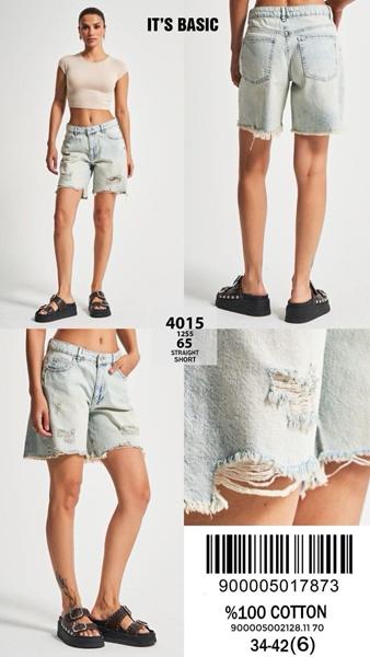 Шорты Ruxa (34-42) 4015-12-65 l.blue (лето)