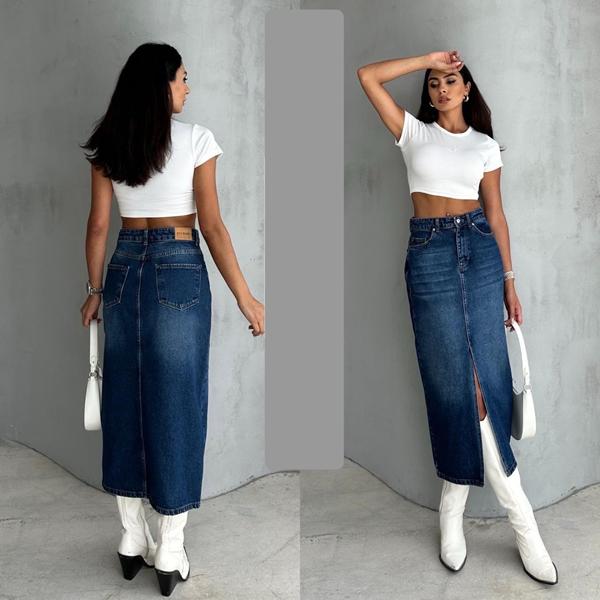 Юбка Ruxa (32-40) 4520 blue (лето)