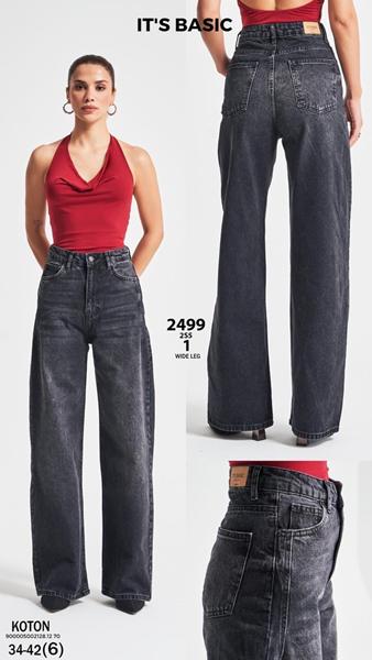 Джинсы Ruxa (34-42) 2499-2-1 d.grey (деми)