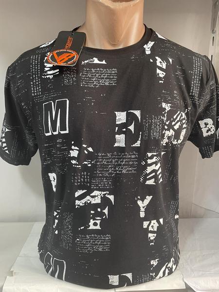 Футболка Sabihina (S-2XL) SB1673 black (лето)