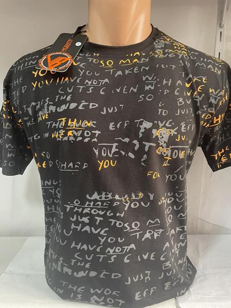 Футболка Sabihina (S-2XL) SB1678 black (лето)