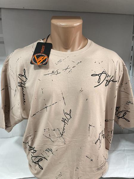 Футболка Sabihina (2XL-6XL) SB1699 beige (лето)