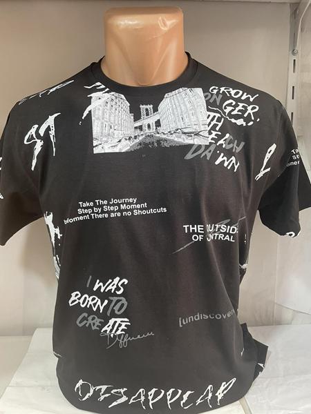 Футболка Sabihina (S-2XL) SB1701 black (лето)