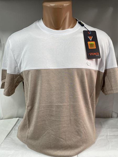 Футболка Sabihina (3XL-6XL) SB1742 beige (лето)