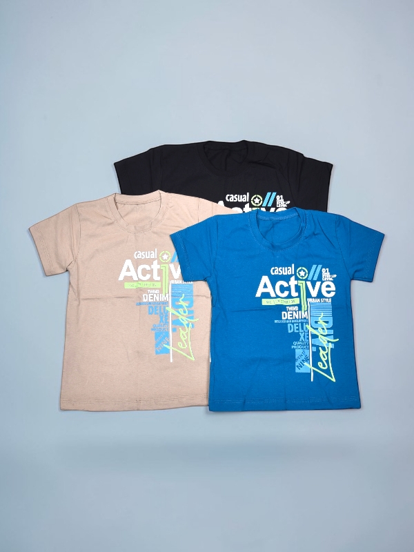 Футболка Kir15 (104-134) 1130 mix (лето)