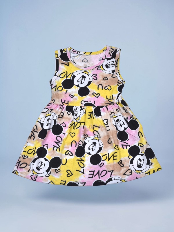 Платье Kir15 (86-128) 24281 yellow (лето)