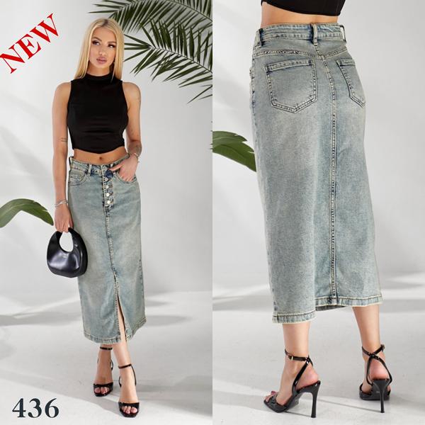 Юбка Beki (25-30) 436 l.grey (лето)