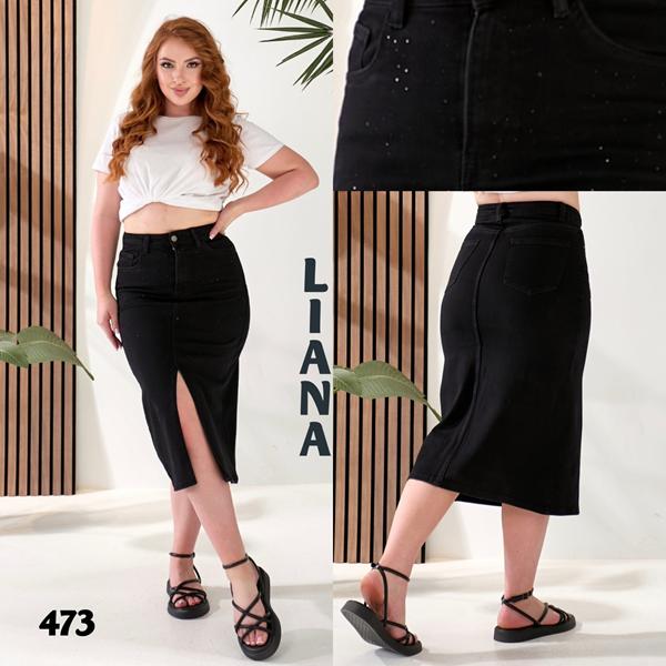 Юбка Beki (28-33) 473 black (лето)