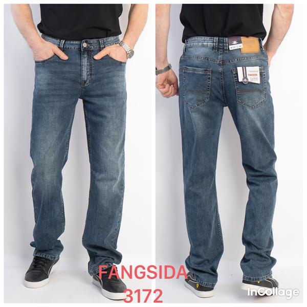 Джинсы Fangsida (32-40) 3172 blue (деми)