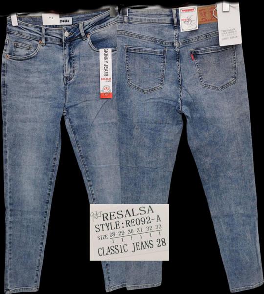 Джинсы Jeans Club (28-32) RE092A blue (деми)
