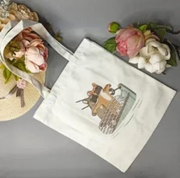 Сумка Luna-bag (40*34) 24-473T white (деми)