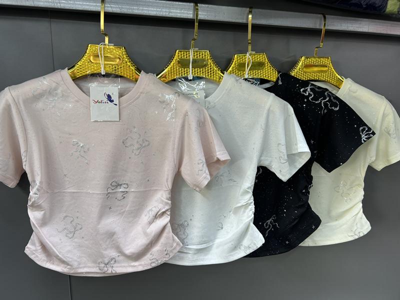 Футболка Fili kids (120-160) FK1679 white (лето)