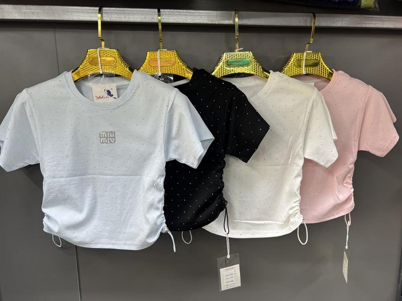 Футболка Fili kids (120-160) FK1689 pink (лето)