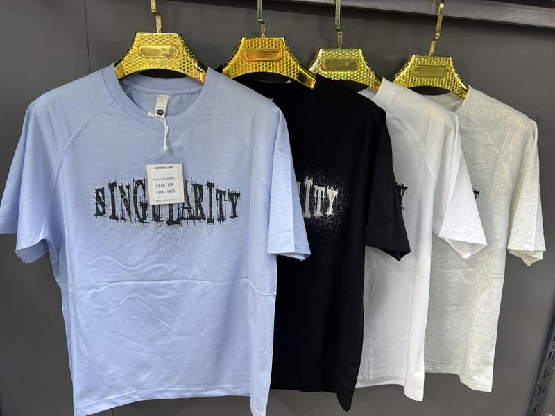 Футболка Fili kids (150-180) FK1753 black (лето)