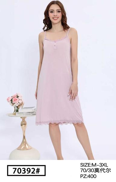 Ночнушка Fili Wear (M-3XL) 400 powder (лето)