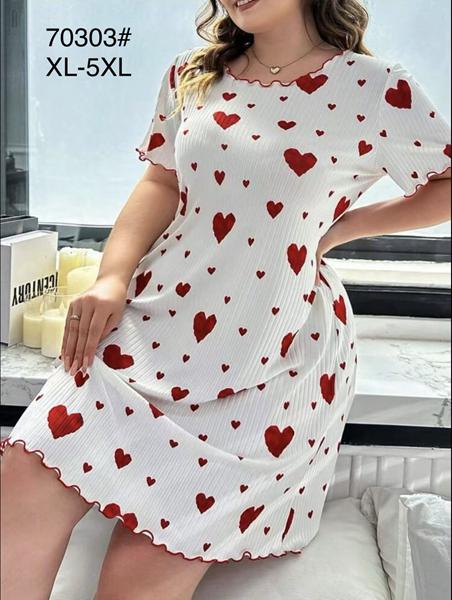 Ночнушка Fili Wear (58-66) 70303 white (лето)