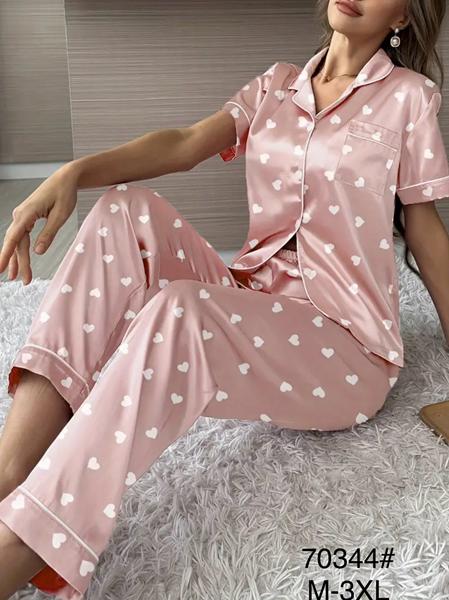 Пижама Fili Wear (M-3XL) 70344 beige (лето)