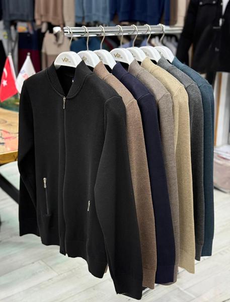 Кофта Vip Stendo (M-2XL) 4700 mokko (деми)