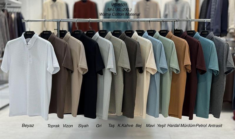 Футболка Vip Stendo (M-2XL) 5501 l.beige (лето)