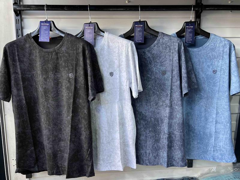 Футболка Vip Stendo (3XL-6XL) 5575-1 l.blue (деми)