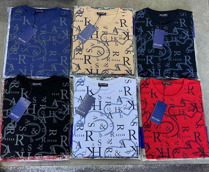 Костюм Vip Stendo (M-2XL) 5579 black-blue (лето)