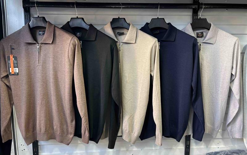 Свитер Vip Stendo (M-2XL) 74705 l.beige (деми)