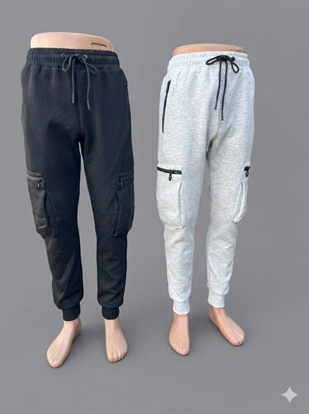 Штаны спорт Vip Stendo (M-3XL) VP23 grey (деми)