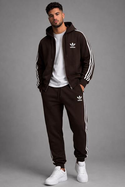 Костюм спорт Zalov (46-54) ZW1380 brown (деми)