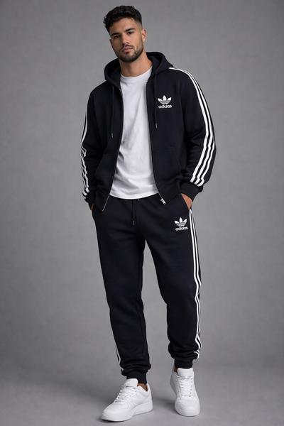 Костюм спорт Zalov (46-54) ZW1384 black (деми)