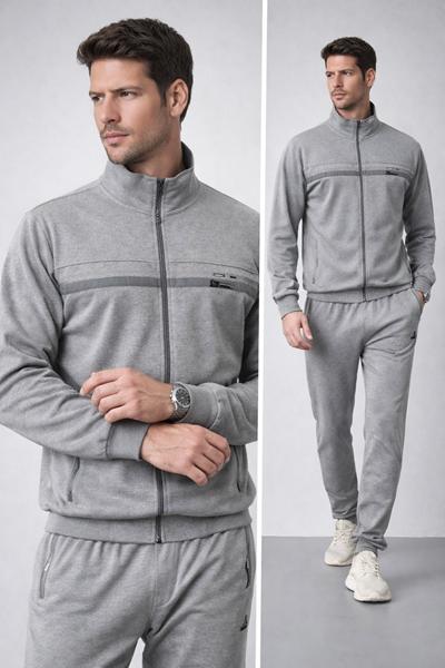 Костюм спорт Zalov (46-54) ZW1422 grey (деми)