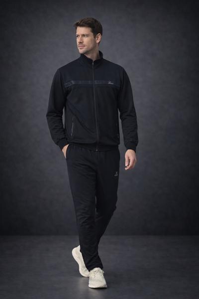 Костюм спорт Zalov (46-54) ZW1426 black (деми)