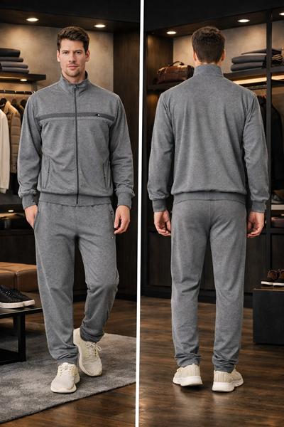 Костюм спорт Zalov (46-54) ZW1429 grey (деми)