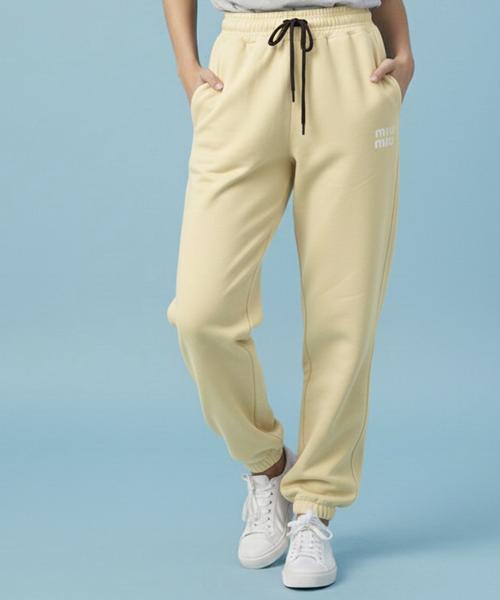 Штаны спорт Zalov (S-L) ZW1449 yellow (деми)