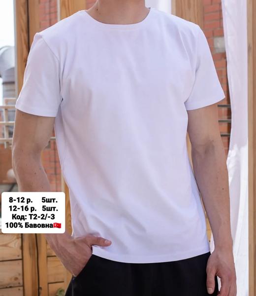Футболка AMZ (12-16) T2-3 white (лето)