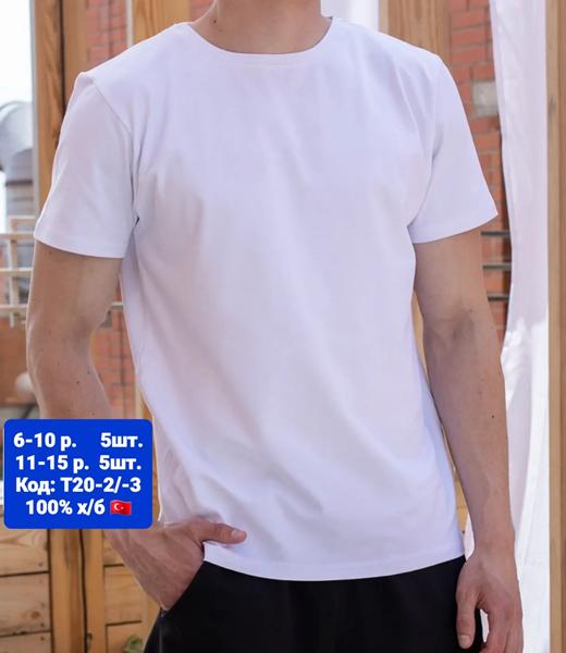 Футболка AMZ (8-12) T20-2 white (лето)