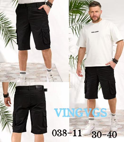 Шорты Vingvgs (30-40) 038-11 black (лето)