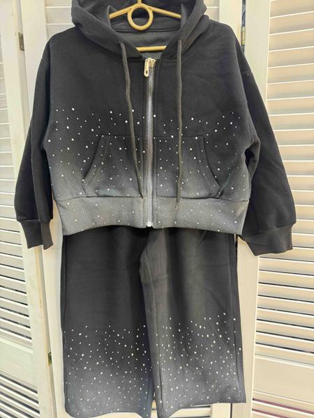 Костюм спорт Delfinka (110-150) 25328 d.grey (деми)