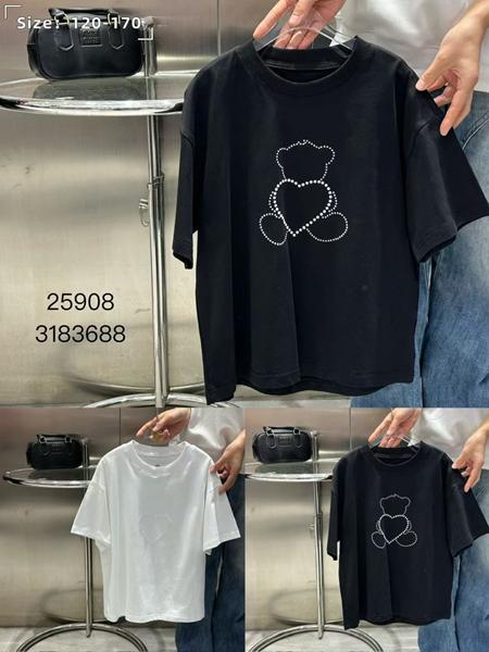 Футболка Delfinka (120-170) 25908 black (лето)