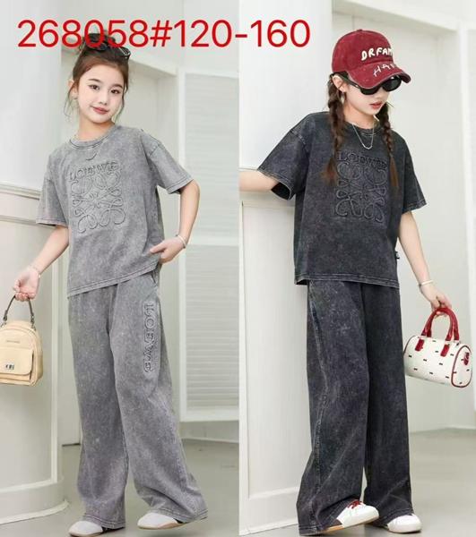 Костюм спорт Delfinka (120-160) 268058 black (лето)