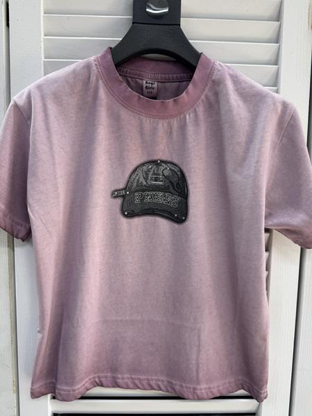 Футболка Delfinka (110-150) 3787 powder (лето)