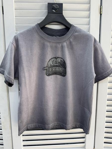 Футболка Delfinka (110-150) 3787-1 grey (лето)