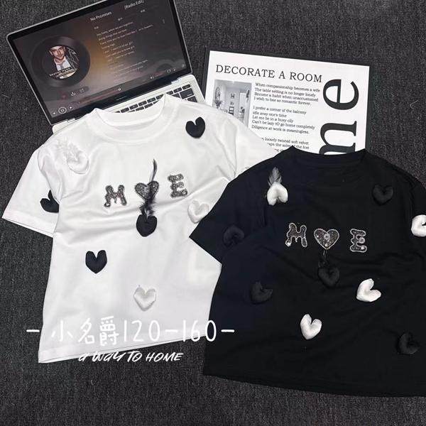 Футболка Delfinka (120-160) 8998 black (лето)