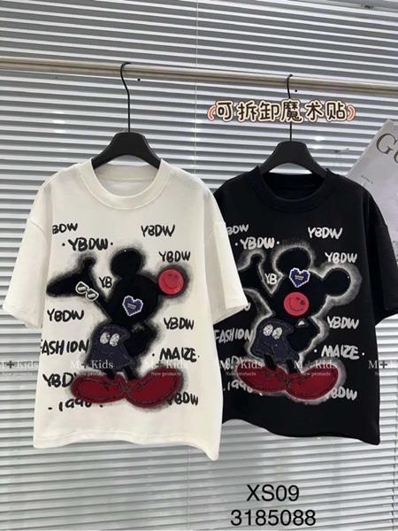 Футболка Delfinka (120-170) XS09 black (лето)