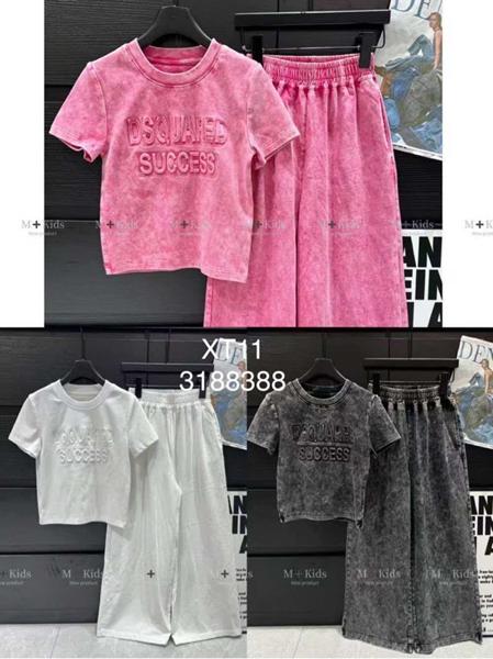 Костюм спорт Delfinka (120-170) XT11 pink (лето)