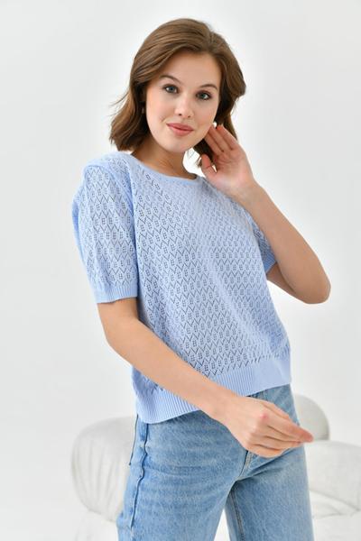 Футболка Karon (one size) 10657 l.blue (лето)
