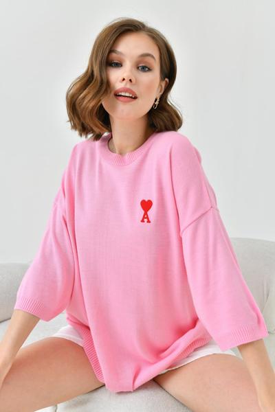 Свитер Karon (S-M) 10729 pink (деми)