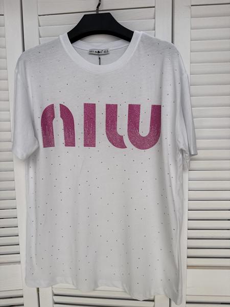 Футболка Karon (S-L) 5858 white (лето)